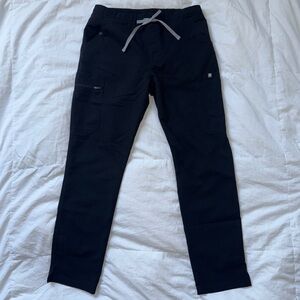 Women’s Black Figs Scrub Pants Technical Collection Straight Leg/Skinny